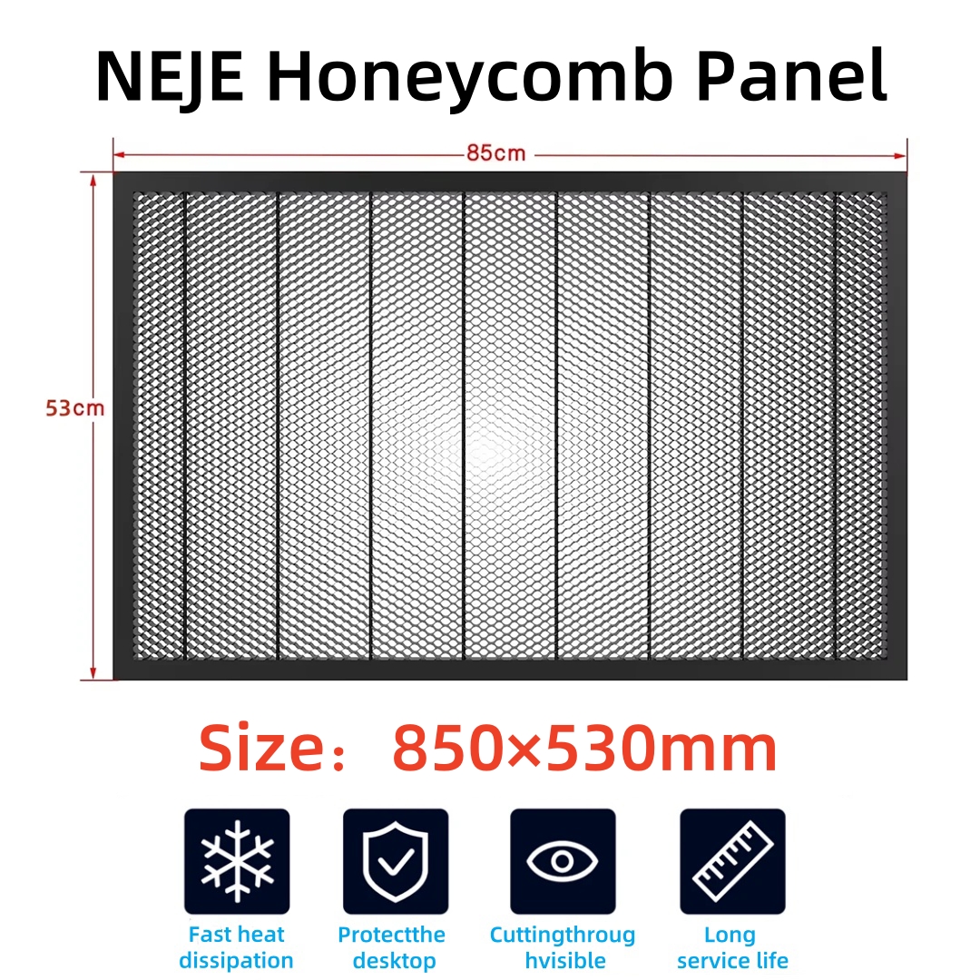 Industrial Laser Table - NEJE Laser Honeycomb Bed 850×530mm Honeycomb