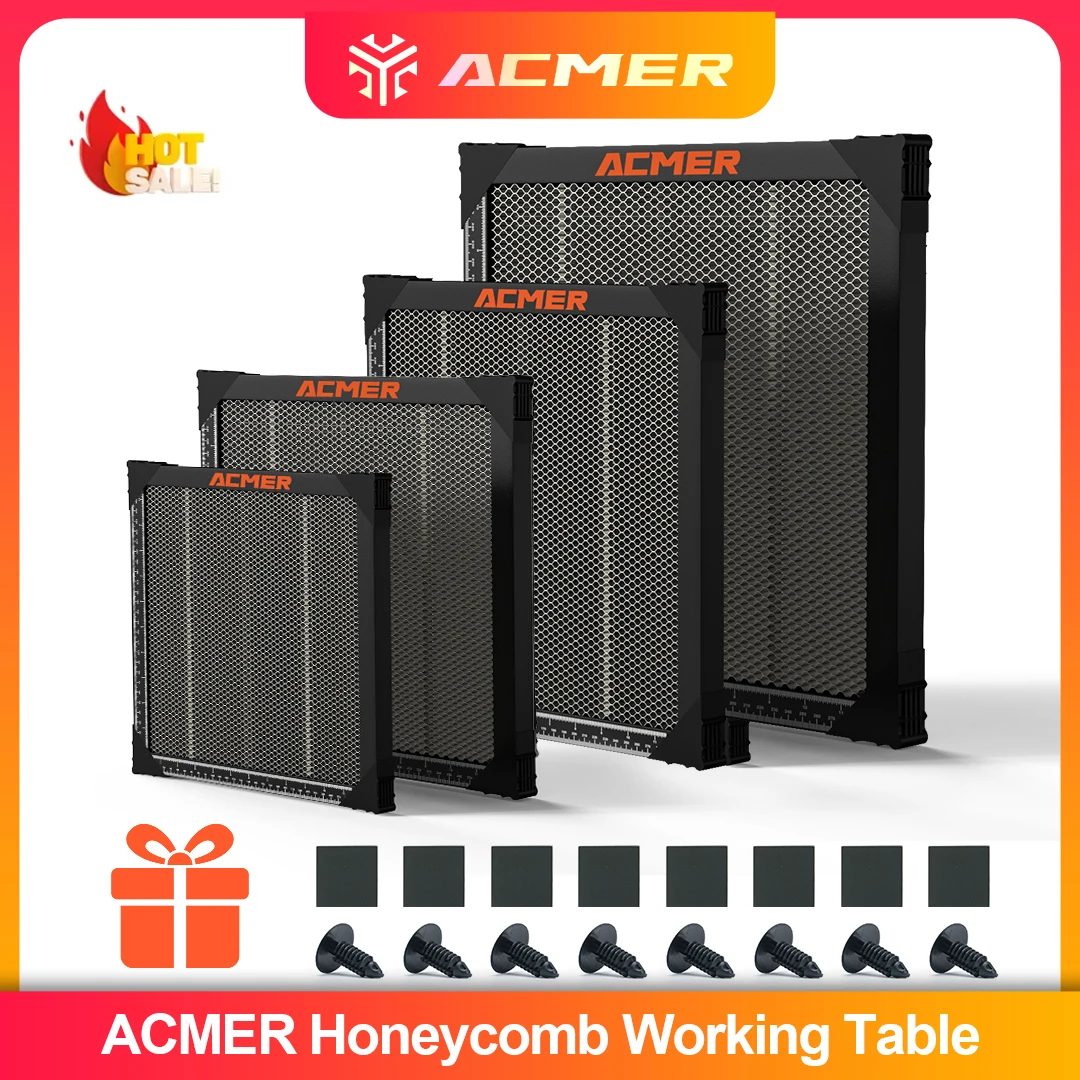 Industrial Laser Table - ACMER Working Table 260*215mm 500*500mm Honeycomb