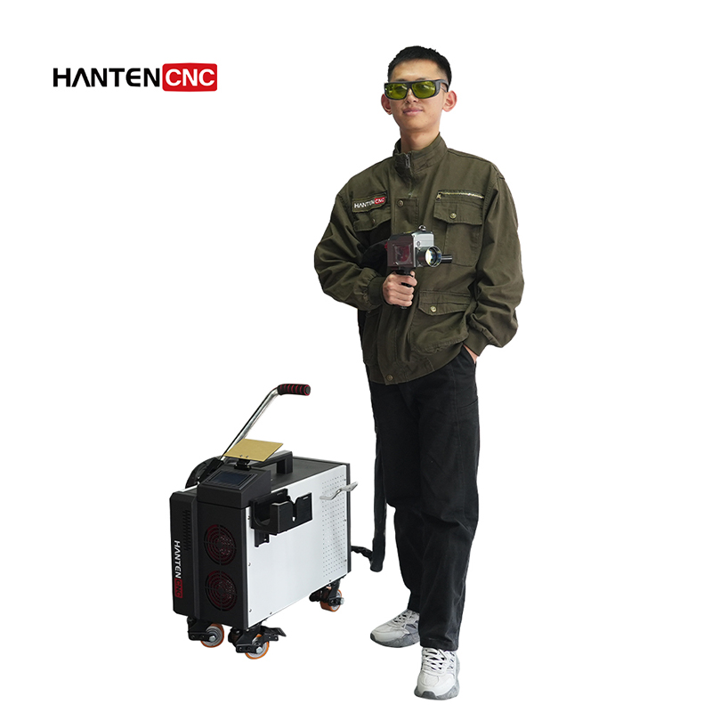 Industrial Laser Rust Remover - Pulse Laser Cleaner 500W Air Cooled