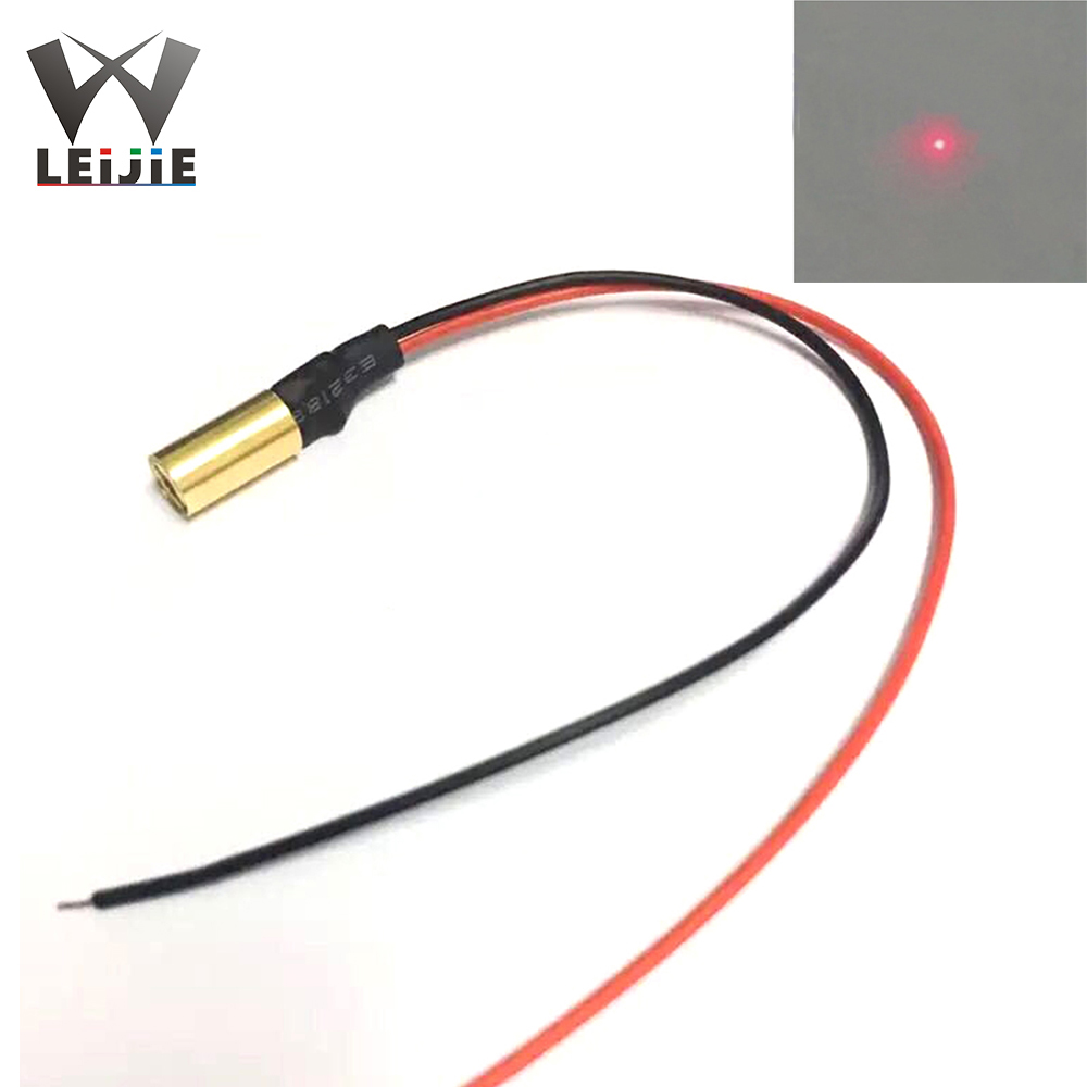 Industrial Laser Head - 1pcs 650nm 5mW 6mmx16mm 3V--5V Industrial