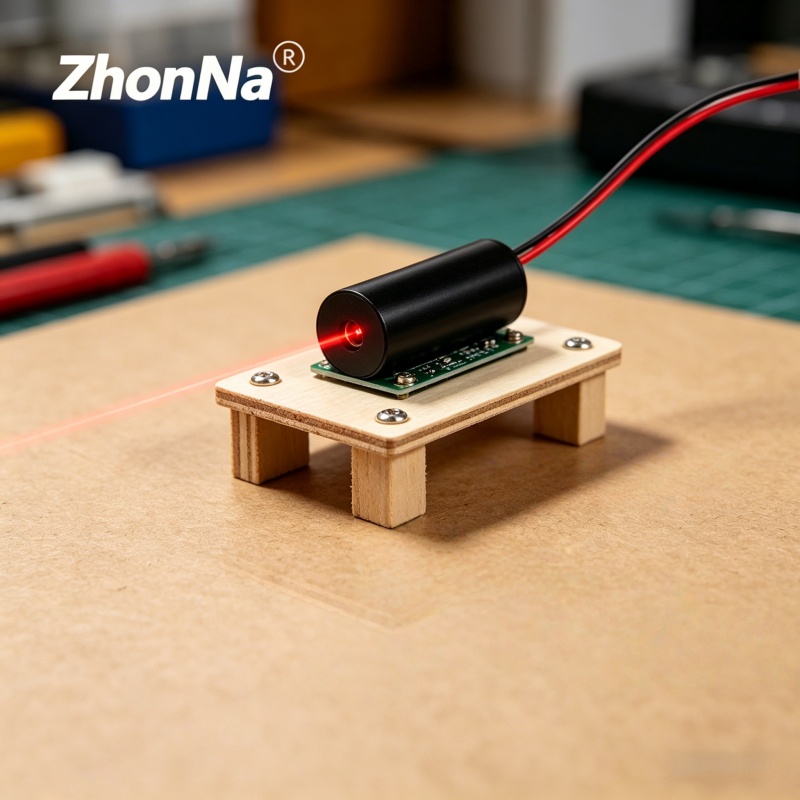 Industrial Laser Head - 635nm 1mW Red Laser Module Mini