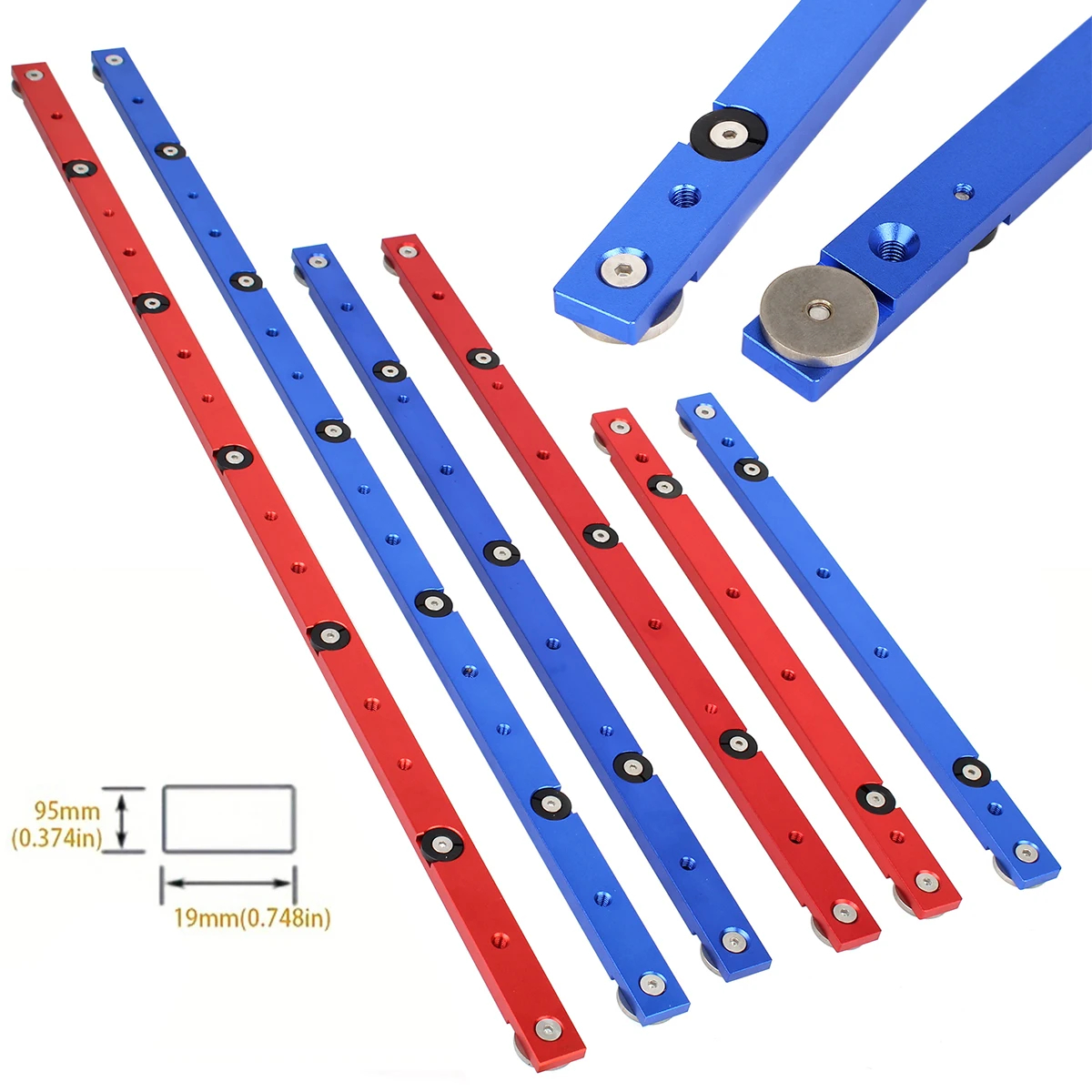 1Pc T-tracks Slot Miter Bar Sl – обзор и цена Aluminum T-Slot Profile