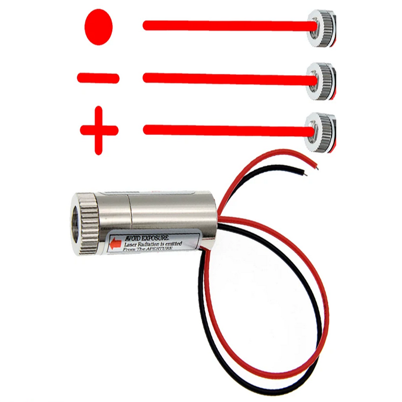 650nm 5mW Red Point / Line / C – обзор и цена Industrial Laser Head