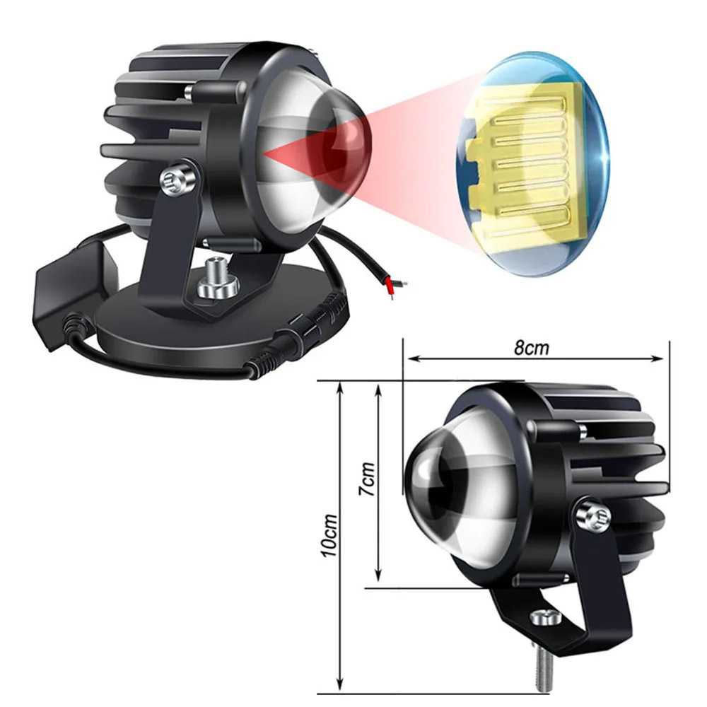 Motorcycle Projector Laser Lig – обзор и цена Laser Focus Lens