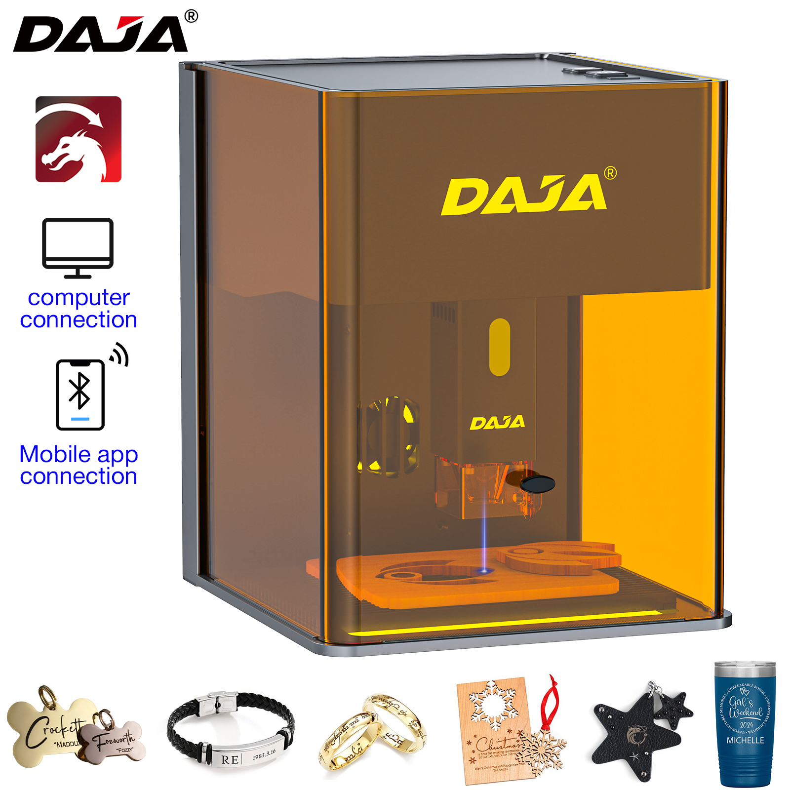 DAJA DJ6 Pro Mini Laser Engrav – обзор и цена Industrial Laser Cutting Machine