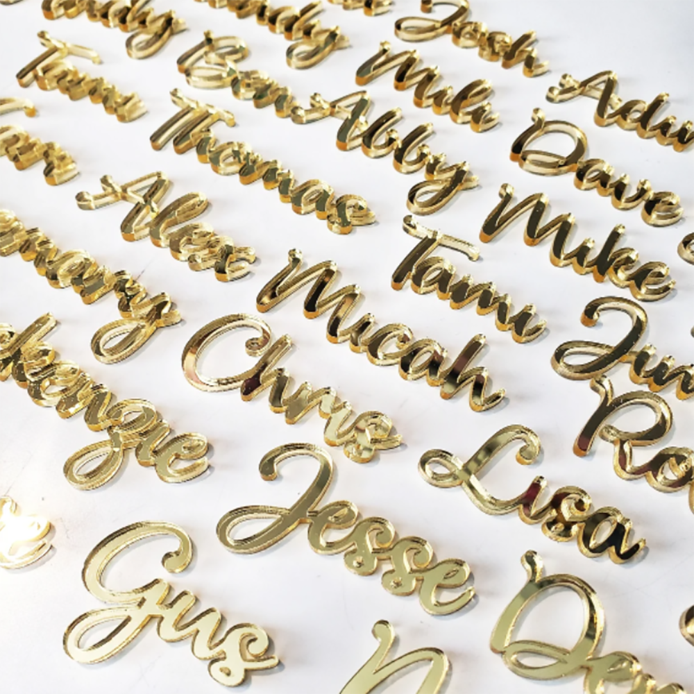 20Pcs Personalized Engraved We – обзор и цена Industrial Laser Table