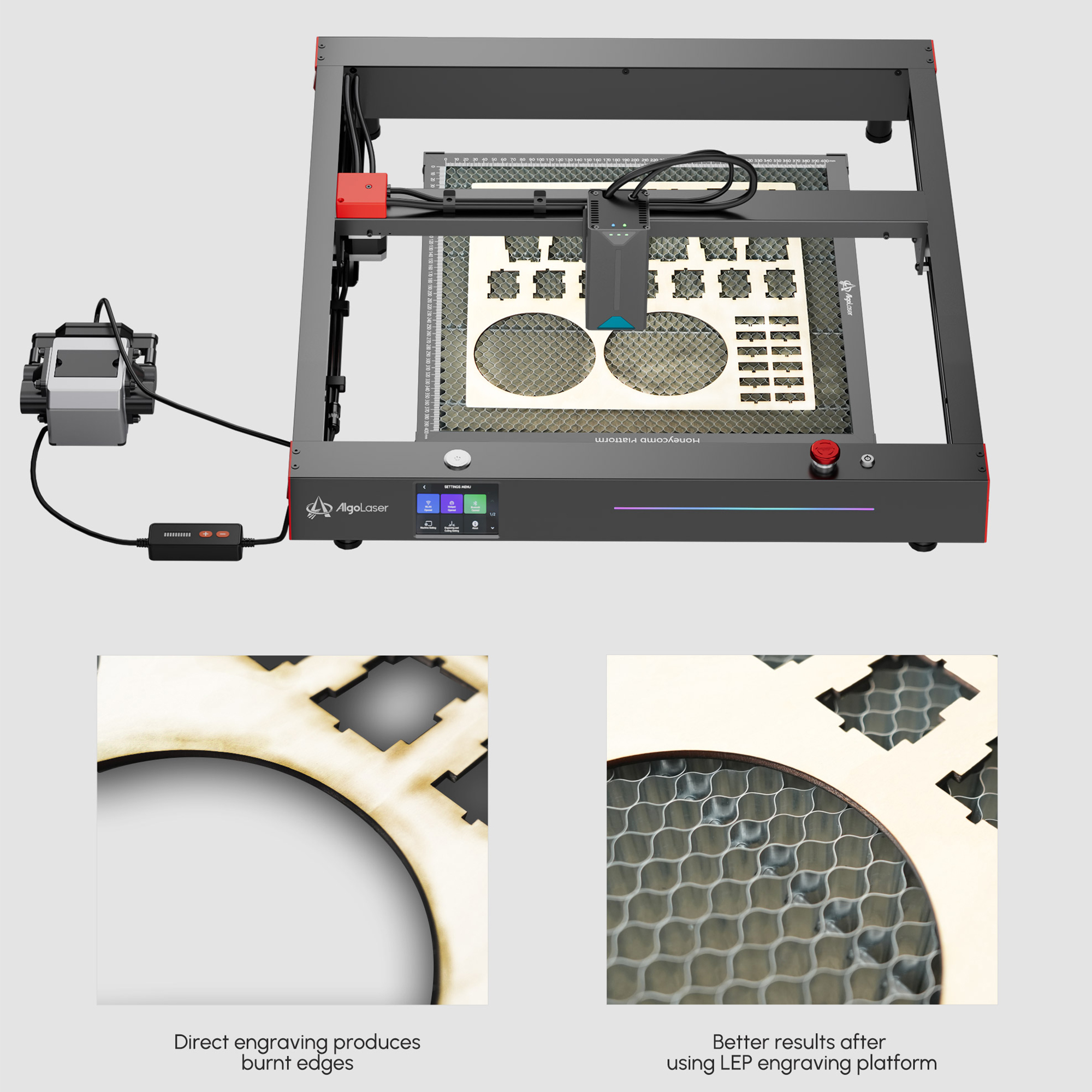 Algolaser Honeycomb Work Table – обзор и цена Industrial Acrylic Laser Cutter