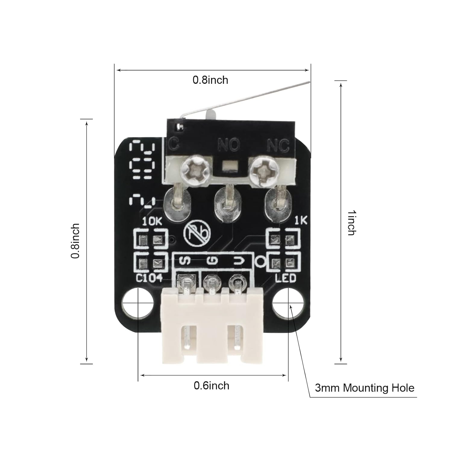 3Pin End Stop Limit Switch wit – обзор и цена Limit Switch Cnc