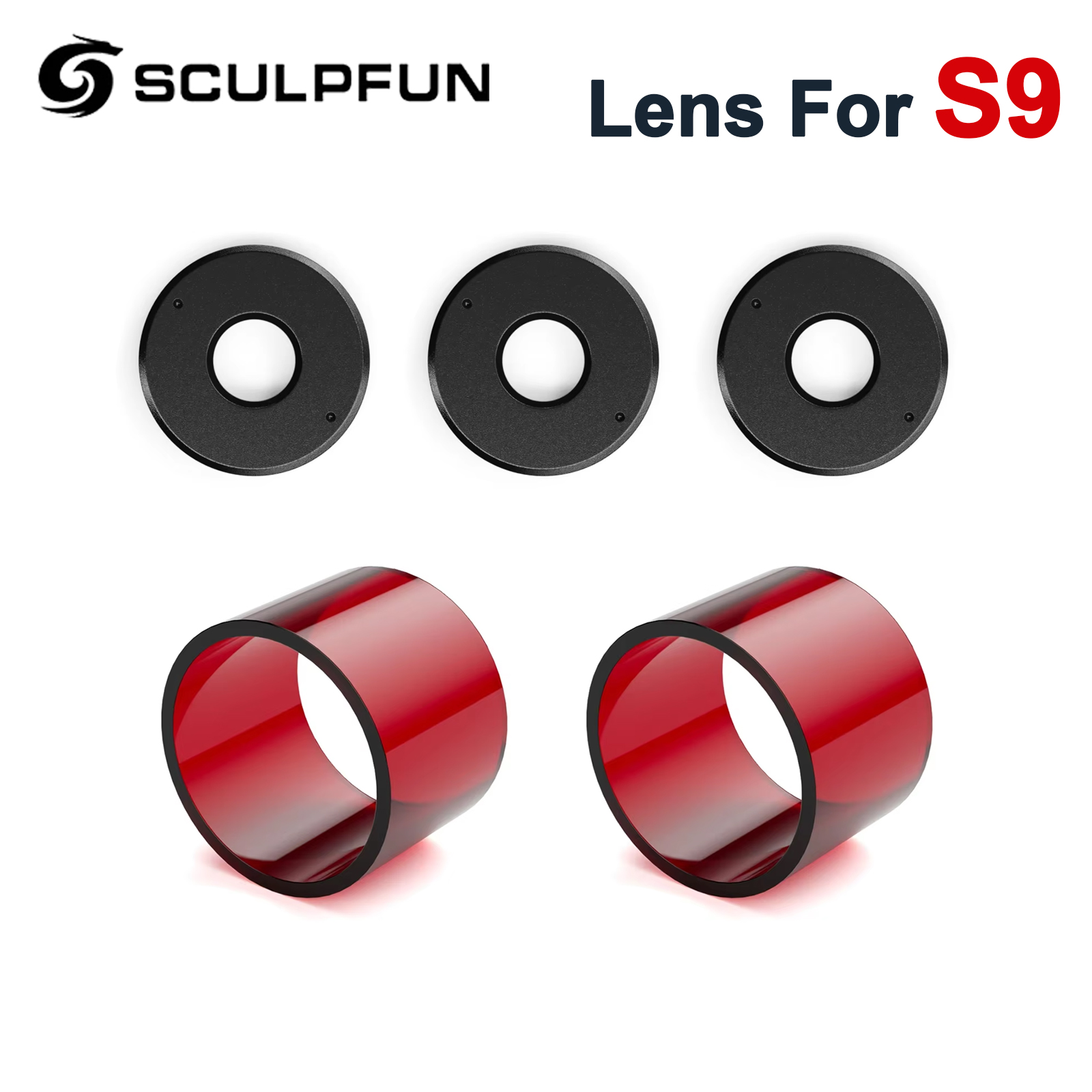 SCULPFUN S9 Focus Lens 3Pcs Se – обзор и цена Laser Focus Lens