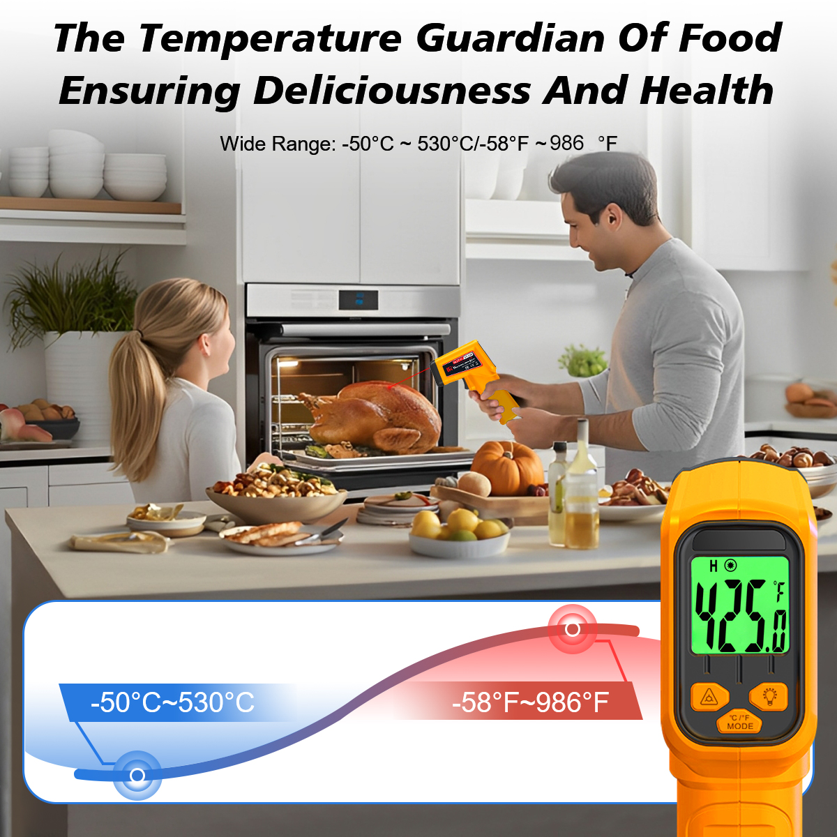 NJTY Infrared Thermometer Lase – обзор и цена Industrial Laser Blaster