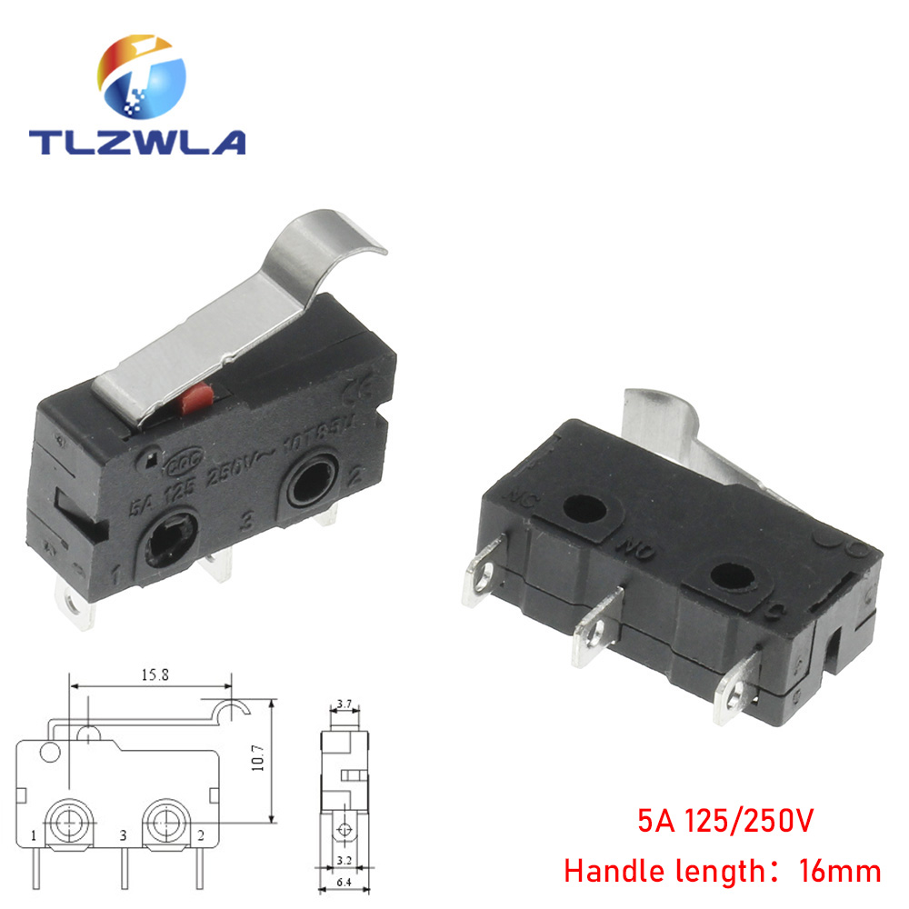 Micro Switch Copper Contact 5A – обзор и цена Limit Switch Cnc
