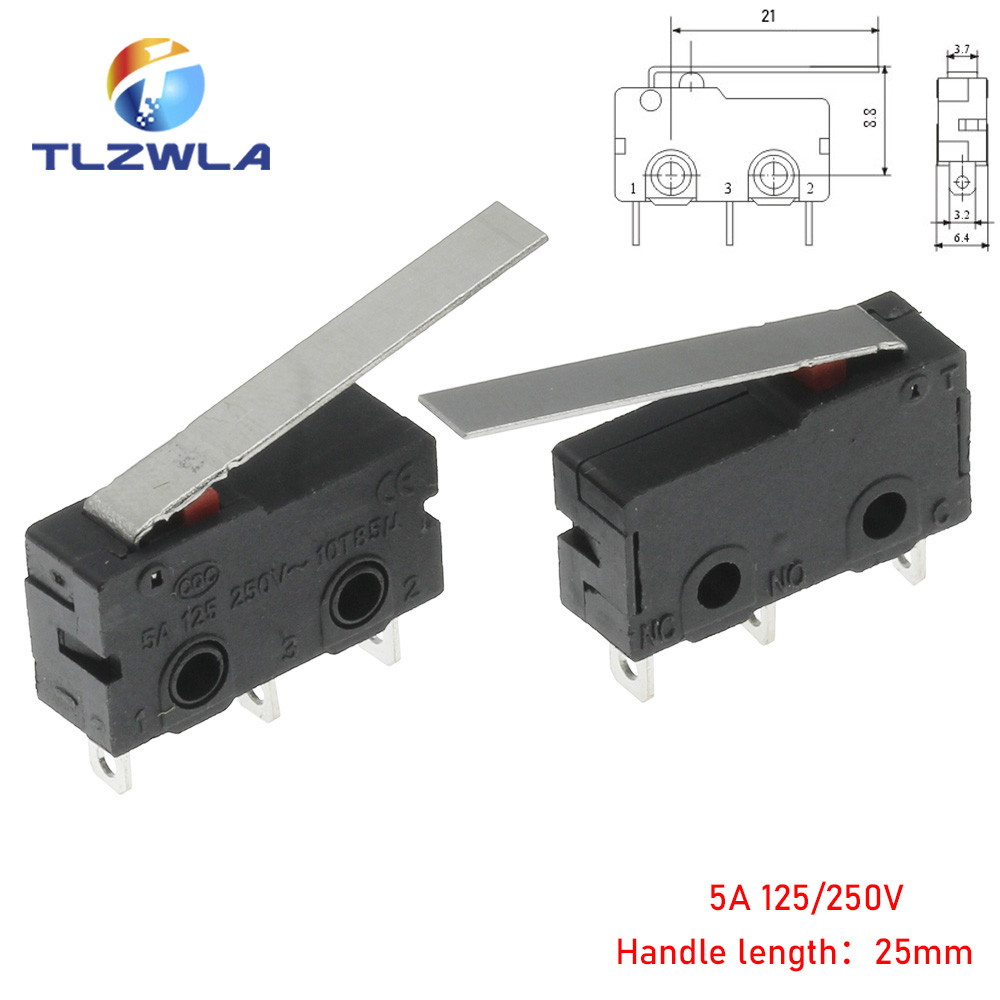 Micro Switch Copper Contact 5A – обзор и цена Limit Switch Cnc