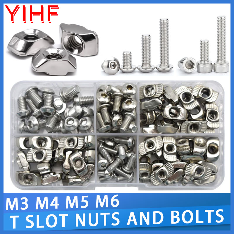 M3 M4 M5 M6 2020 3030 4040 Ser – обзор и цена Aluminum T-Slot Profile
