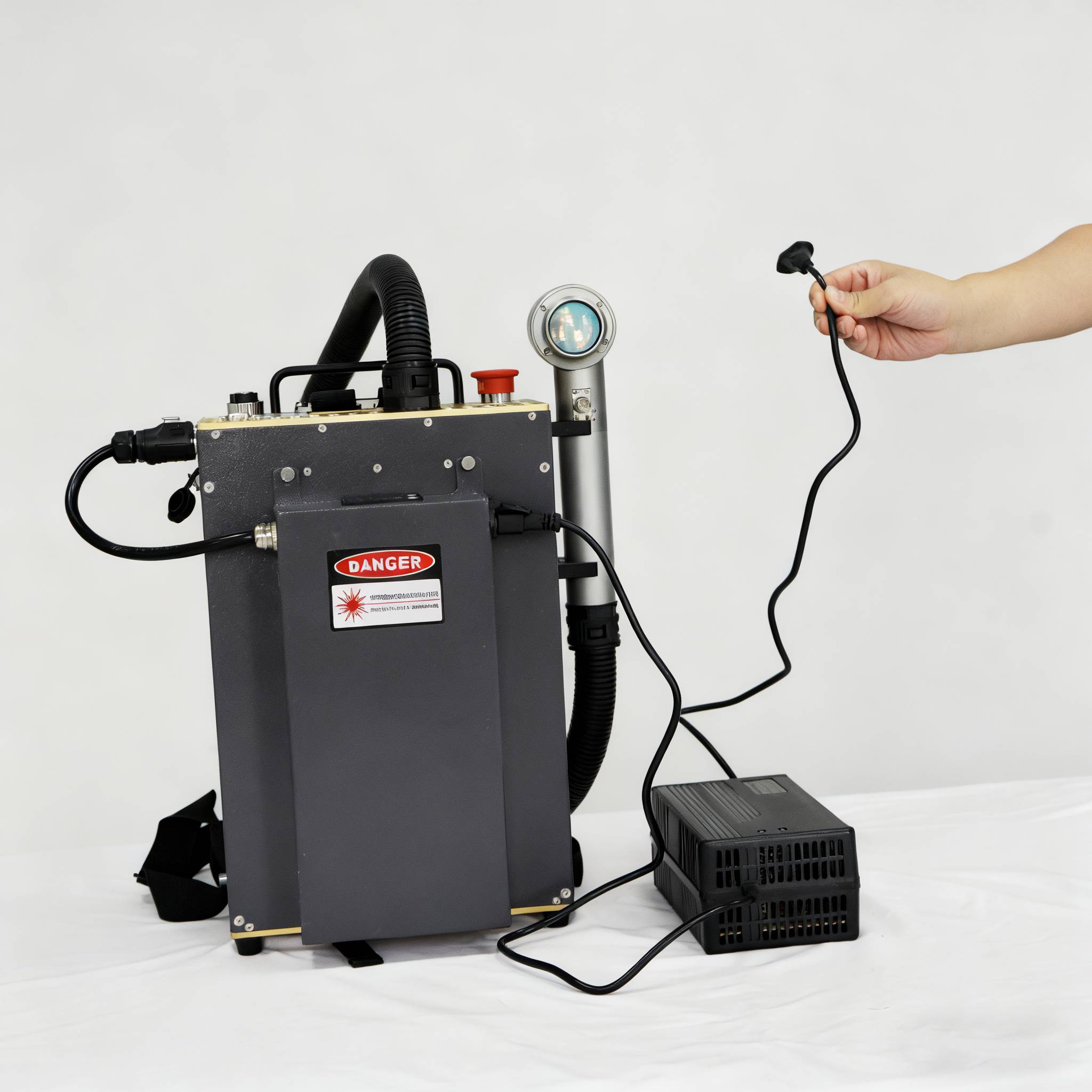 300W Backpack JPT Pulse Fiber  – обзор и цена Industrial Laser Rust Removal Machine