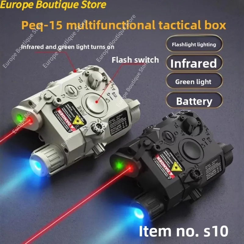 NEW PEQ15 Laser Box Flashlight – обзор и цена Industrial Laser Gun