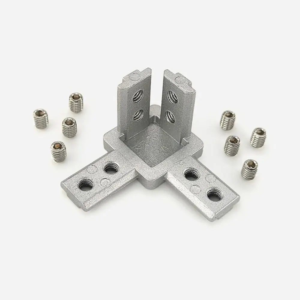 10 Pcs 3 Way Corner Bracket Co – обзор и цена Aluminum T-Slot Profile