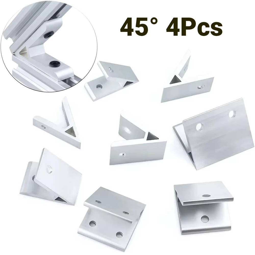 4Pcs 45 Degree Angle Corner Br – обзор и цена Aluminum T-Slot Profile