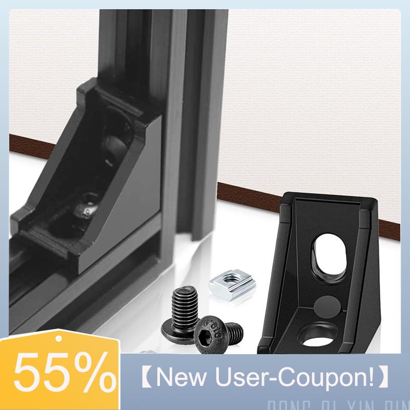 Happy New- Black Right Angle C – обзор и цена Aluminum T-Slot Profile