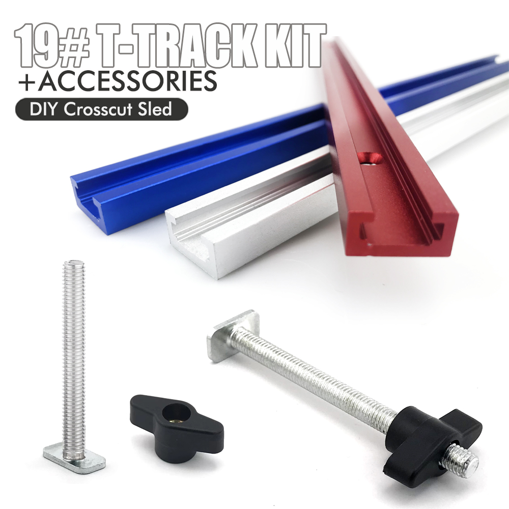 Woodworking 19# T-track Kit an – обзор и цена Aluminum T-Slot Profile