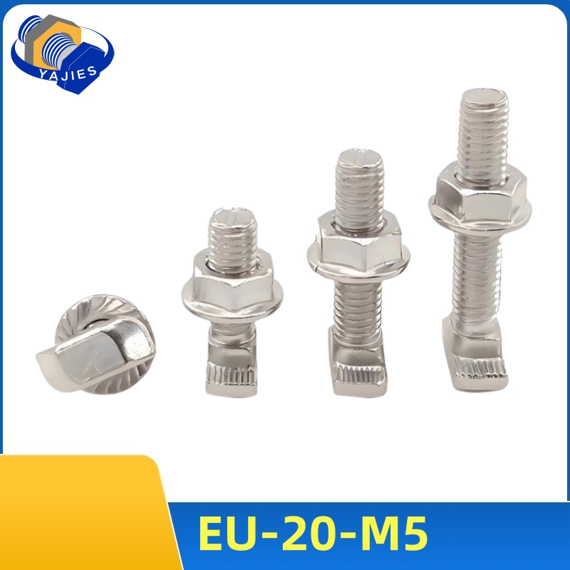 10Sets M5 T Bolt Screw and Hex – обзор и цена Aluminum T-Slot Profile