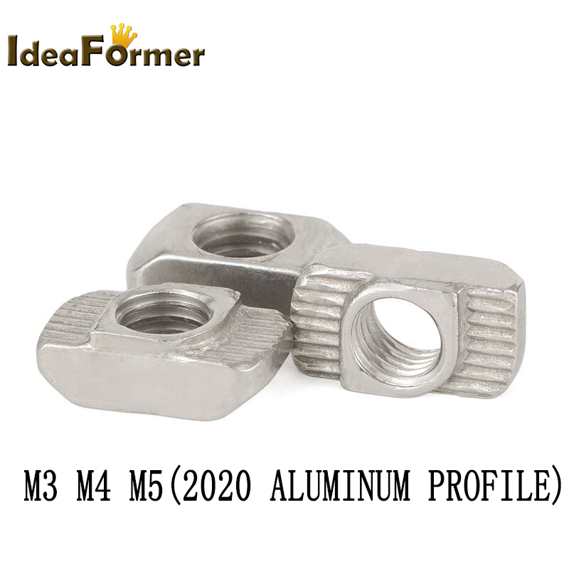 50pcs M3 M4 M5 2020 Series T N – обзор и цена Aluminum T-Slot Profile
