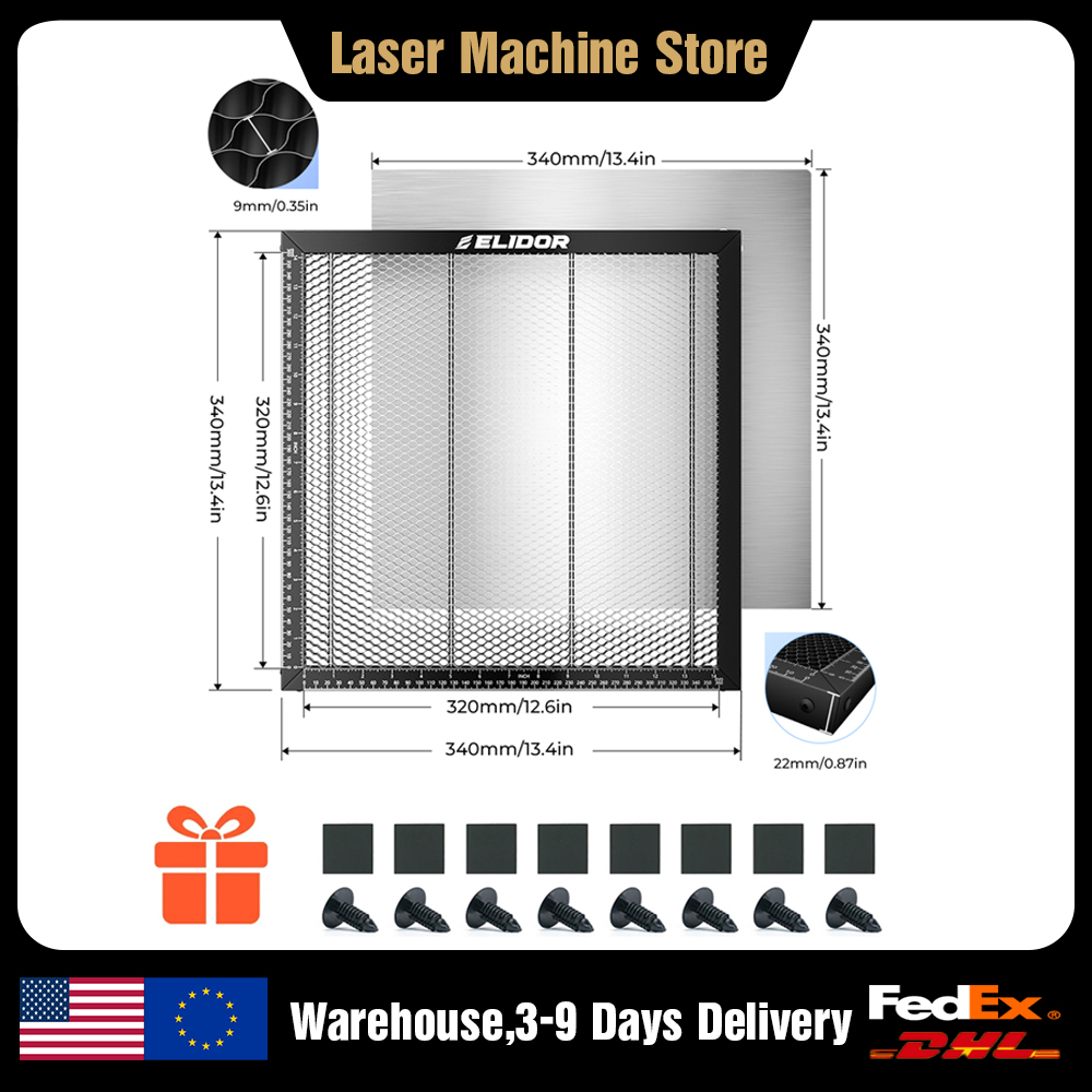 ELIDOR Laser Honeycomb Working – обзор и цена Industrial Laser Table