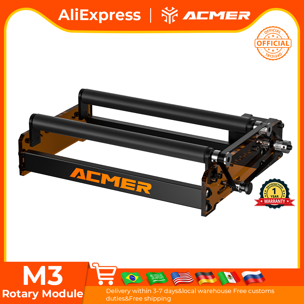 ACMER M3 Laser Rotary Roller 3 – обзор и цена Industrial Laser Cutting Machine