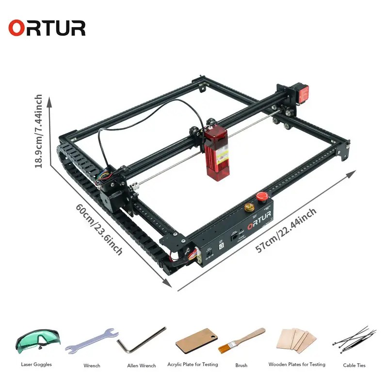 ORTUR Laser Master 2 S2 Pro LU – обзор и цена Industrial Acrylic Laser Cutter