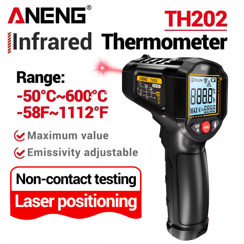 ANENG Infrared Thermometer  No – обзор и цена Industrial Laser Blaster