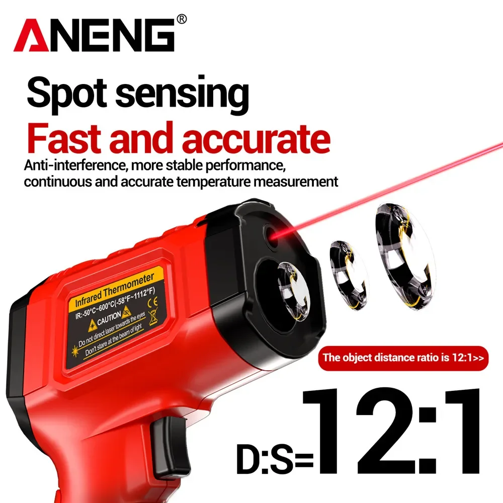 ANENG Infrared Thermometer  No – обзор и цена Industrial Laser Blaster