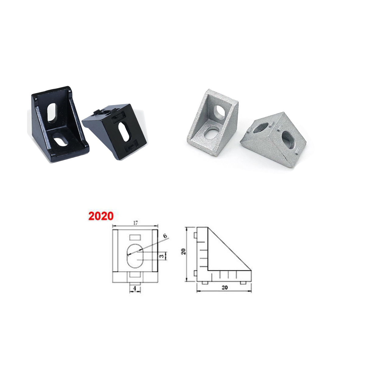 100pcs 2020 Aluminum Profile C – обзор и цена Aluminum T-Slot Profile