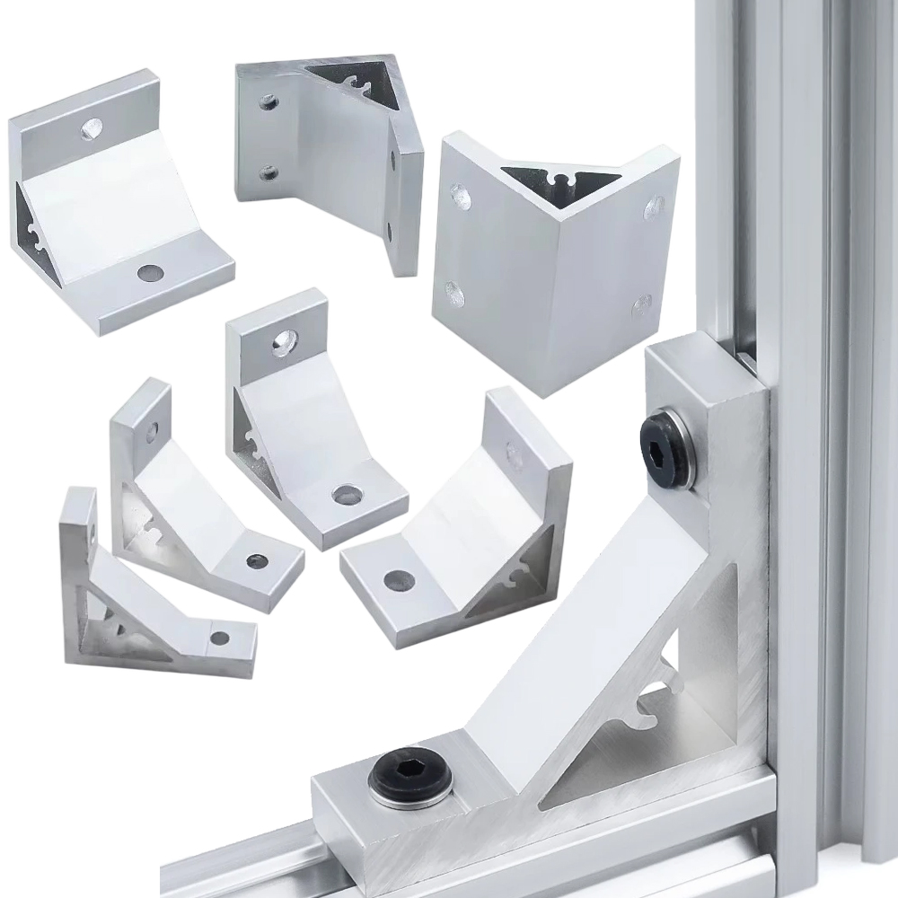 4Pcs 90 Degree Corner Angle Br – обзор и цена Aluminum T-Slot Profile