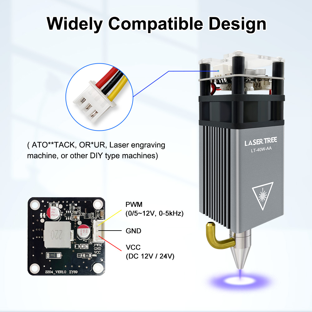 LASER TREE 5W Laser Module wit – обзор и цена Industrial Acrylic Laser Cutter