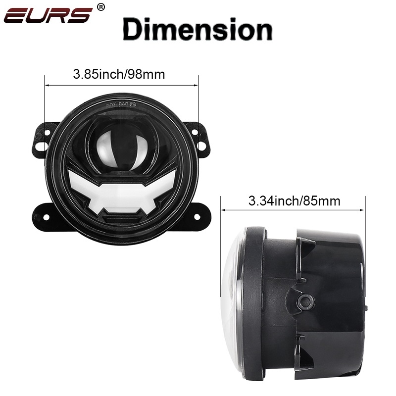 4inch LED Fog Lights 30W DRL L – обзор и цена Laser Focus Lens