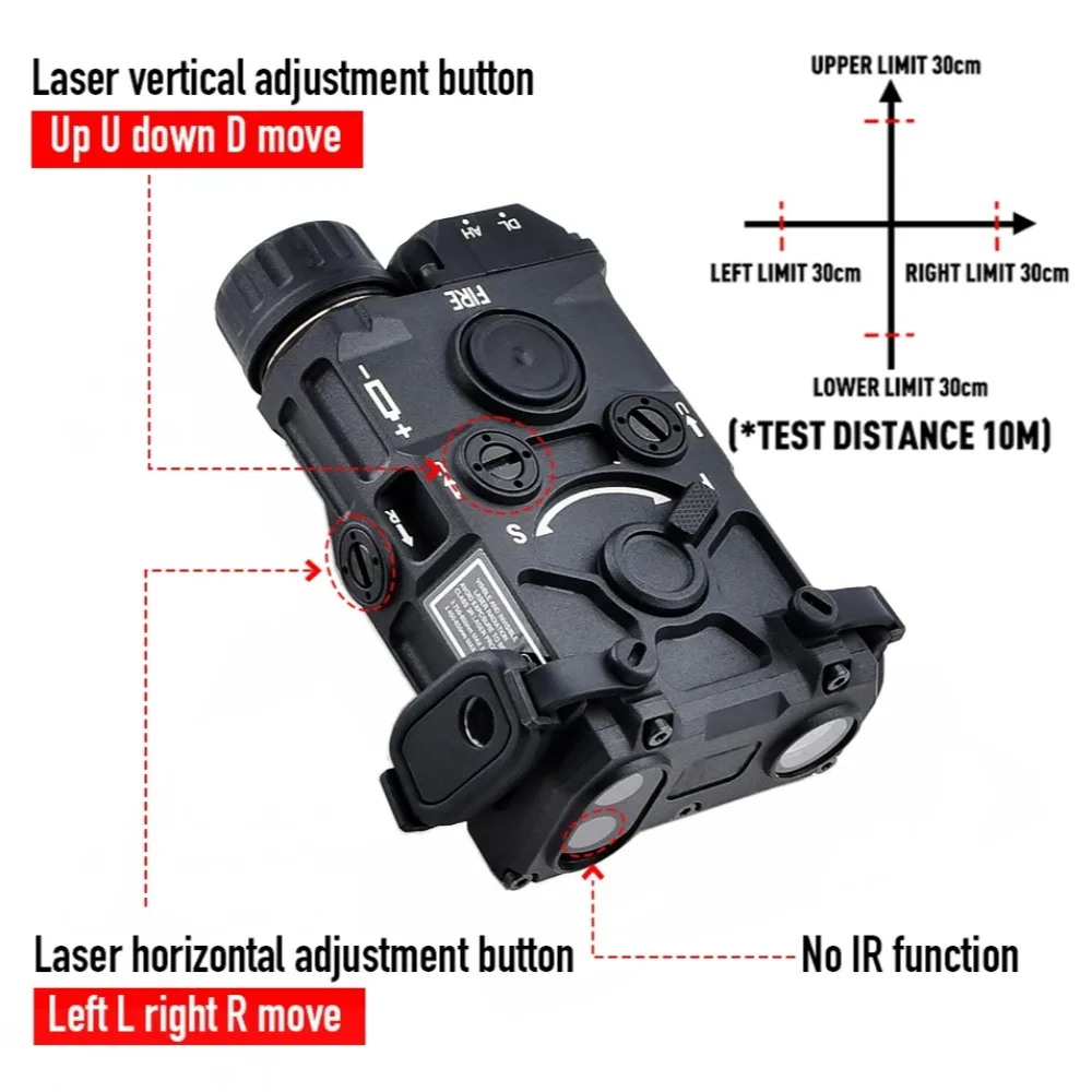 Tactical OGL Nylon Plastic LED – обзор и цена Industrial Laser Gun
