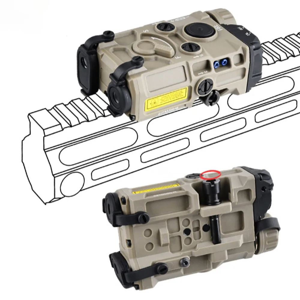 Tactical OGL Nylon Plastic LED – обзор и цена Industrial Laser Gun