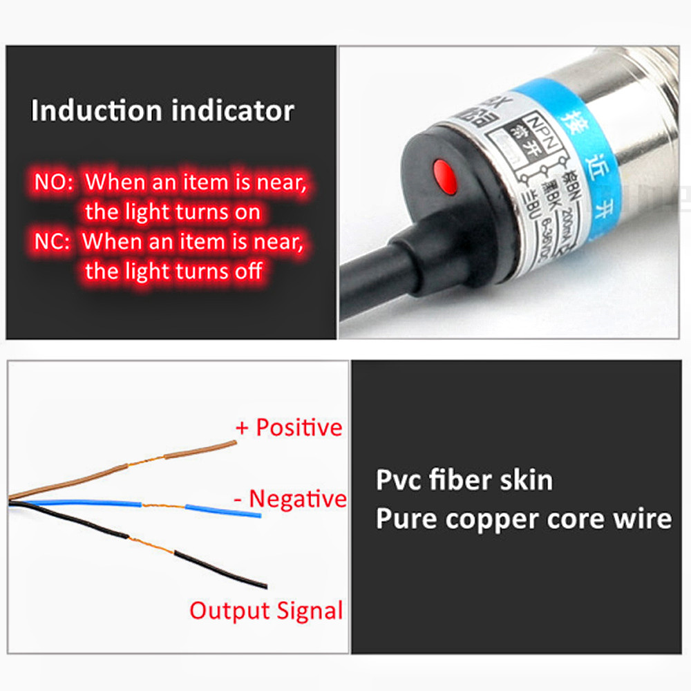 Black Proximity Switch Inducti – обзор и цена Limit Switch Cnc
