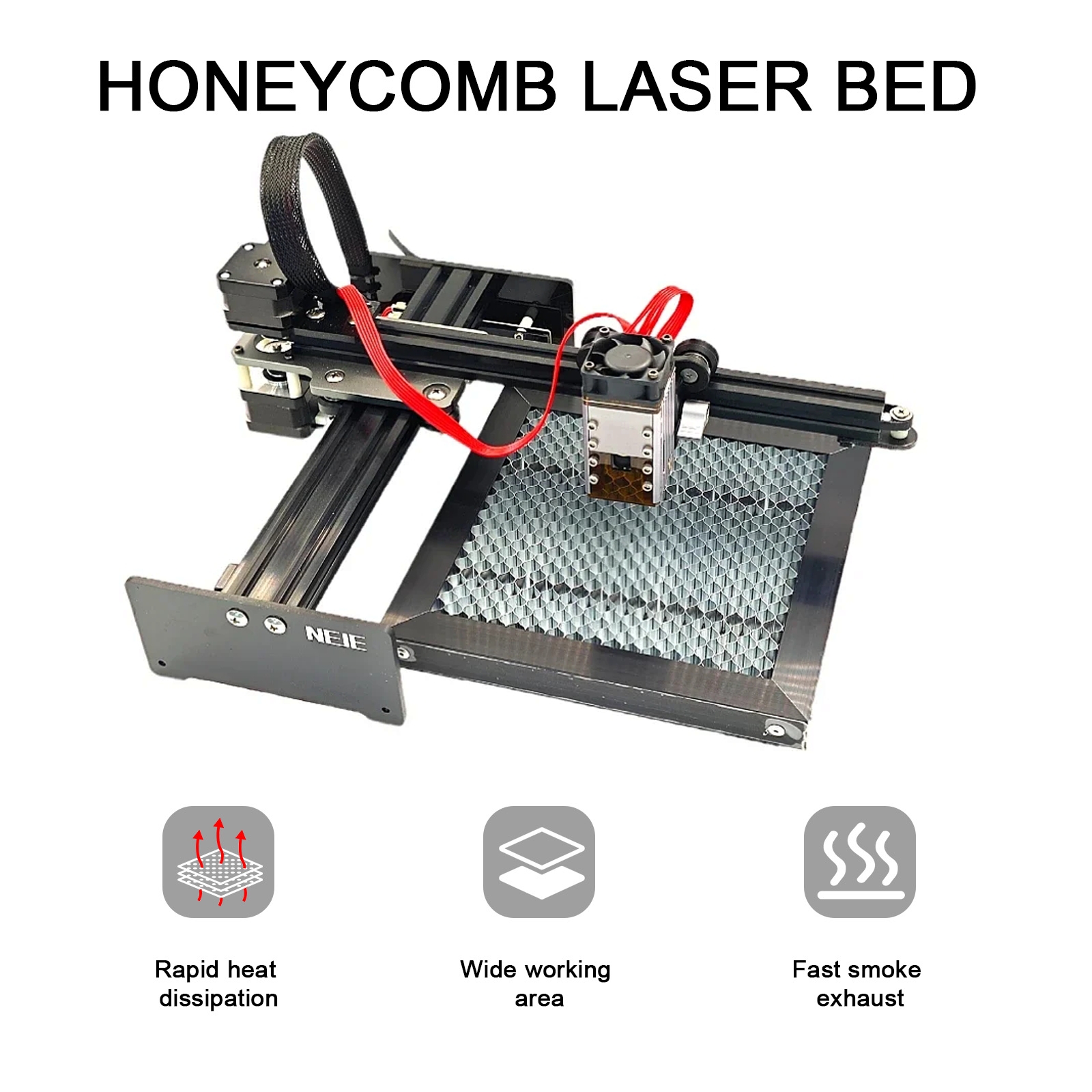 NEJE Laser Honeycomb Plate 200 – обзор и цена Industrial Laser Table