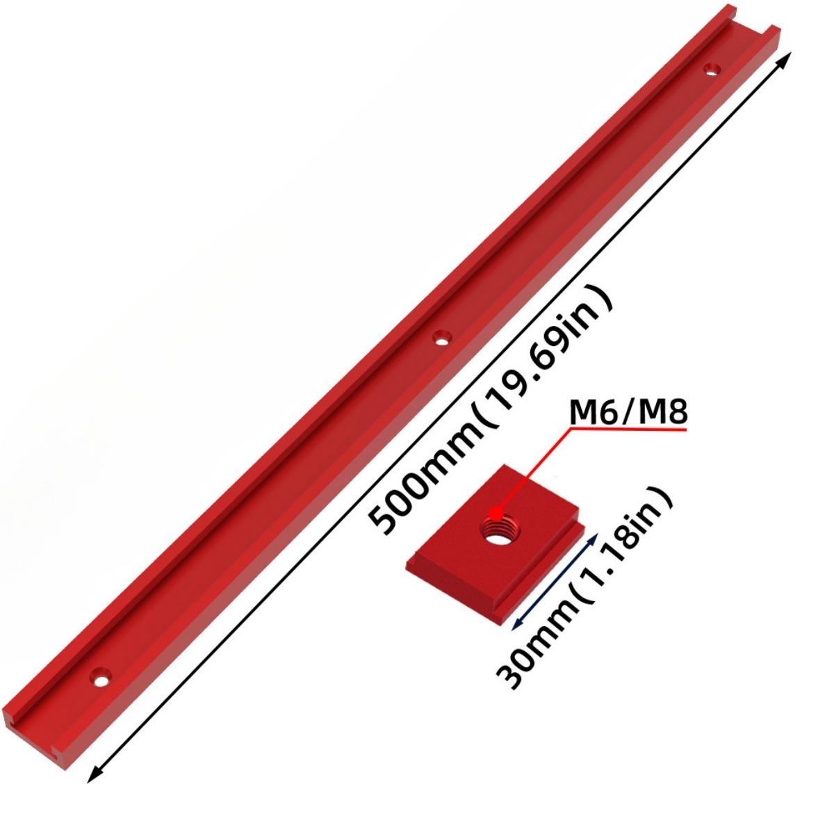 T30 Track 50cm Aluminium T-Sli – обзор и цена Aluminum T-Slot Profile
