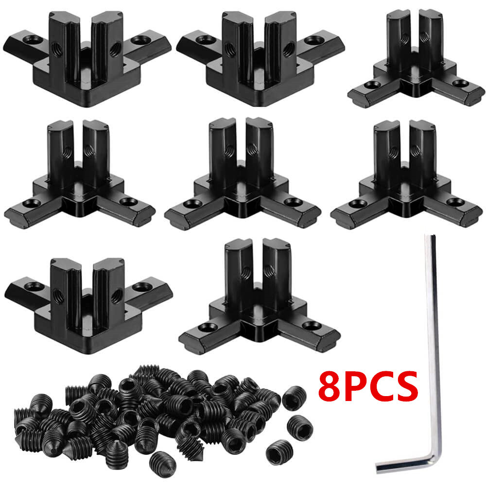 8Pcs Aluminum Profile 90 Degre – обзор и цена Aluminum T-Slot Profile