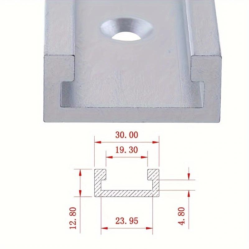 2pcs 800mm 30 Type T-track & 6 – обзор и цена Aluminum T-Slot Profile