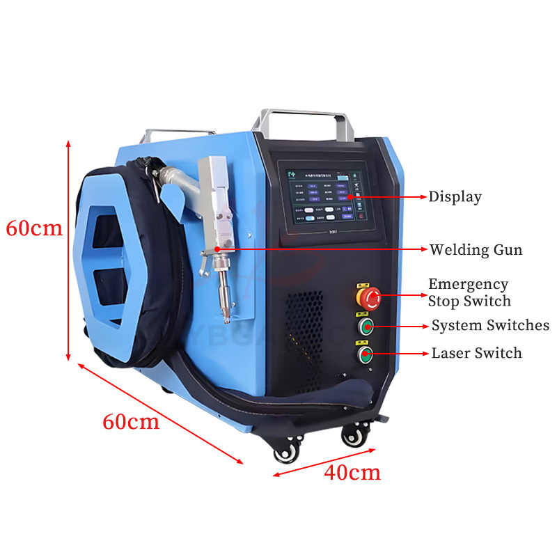 Air Cooled Handheld Laser Weld – обзор и цена Industrial Laser Gun